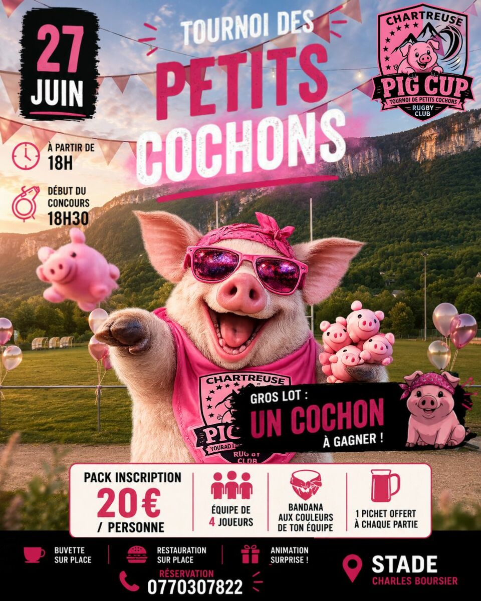 Tournoi des petits cochons 🐖