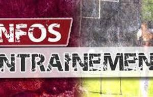Entraînements du Mercredi 10 Février