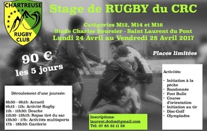 Stage de Printemps CRC