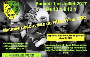 Matinée découverte du Rugby au CRC