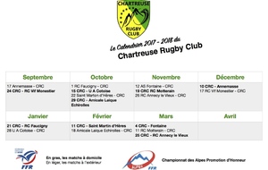 Calendrier Saison 2017-2018 du CRC