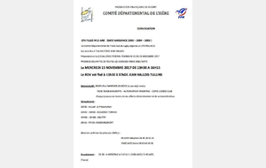 Convocation CPS féminin