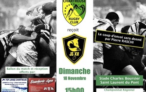 Venez tous soutenir votre équipe ce Dimanche 18 Novembre 