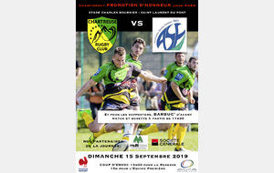 1er Match ce Dimanche 15 Septembre