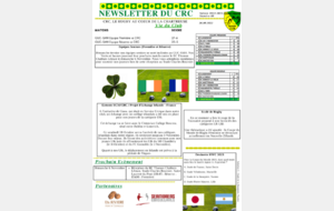 Newsletter du Chartreuse Rugby Club - Numéro 40