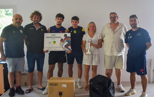 Les U19 du CRC lauréat du challenge Aur'accueil