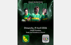 Dimanche 19 avril, tous derrière le CRC pour la finale !