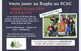 Journée Découverte du Rugby Samedi 25 Juin