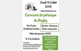 Concours de Pétanque du Rugby 14 Juillet 2016