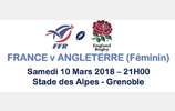 Match FRANCE - ANGLETERRE Féminines