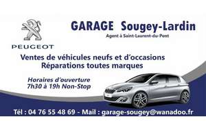 Garage PEUGEOT Sougey-Lardin