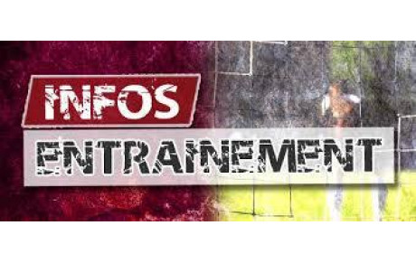 Entraînements du Mercredi 20 Janvier