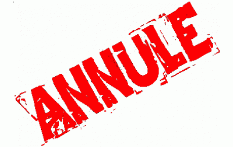 Tournoi M14 du Samedi 5 Mars à Jarrie annulé