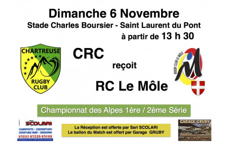 Agenda du Week-end des 5 et 6 Novembre