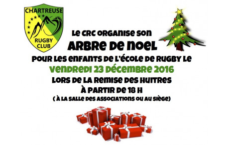 Arbre de Noël Ecole de Rugby