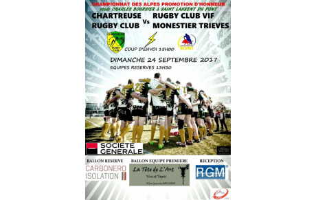 Match CRC - Vif Monestier Dimanche 24 Septembre