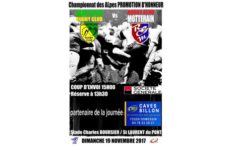 Gros matchs ce Dimanche 19 Novembre