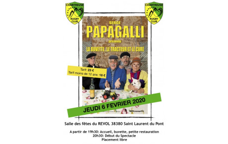 Nouvelle séance Serge Papagalli