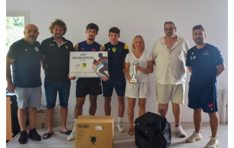 Les U19 du CRC lauréat du challenge Aur'accueil