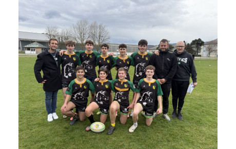 Les minimes de Saint Bruno champion AURA de rugby à 7